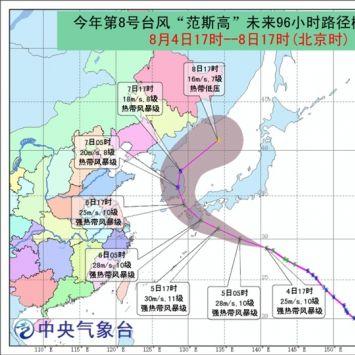 8号台风最新消息今日更新