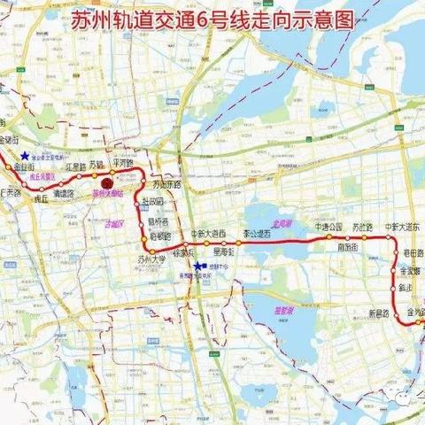 苏州地铁6号线最新图示|品牌形象设计与推广